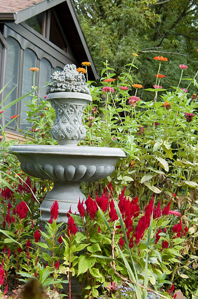 istock Backyard Garden Fountain 118364871