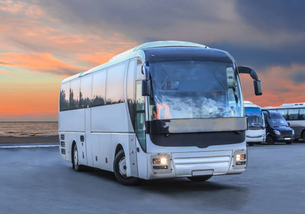 istock Tourist bus at the bus station 1183654609