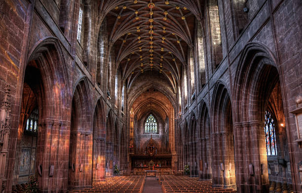 Chester Cathedral stock photo