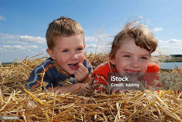Smiling Boy And Girl Outdoors Stock Photo - Download Image Now - Beautiful People, Beauty, Boys