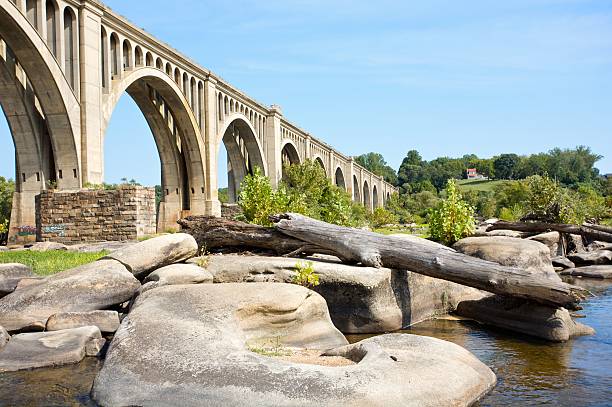 istock landscape of the James River 118368004