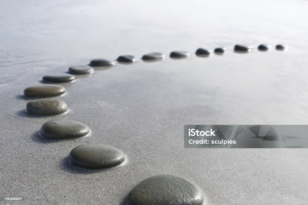 O Step stones - Foto de stock de Alpondra royalty-free