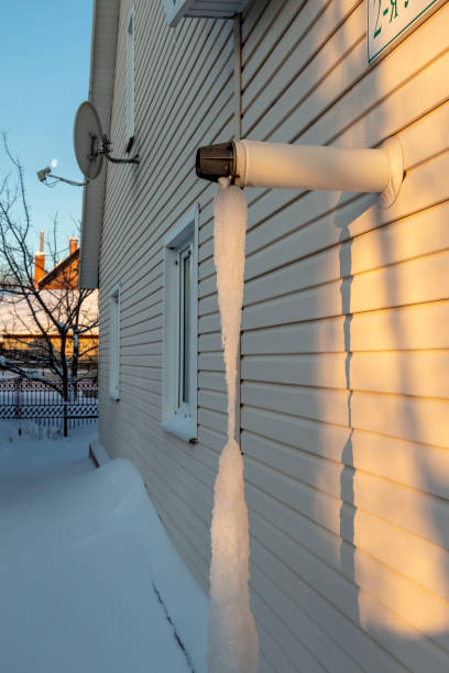 Chimney ice at home