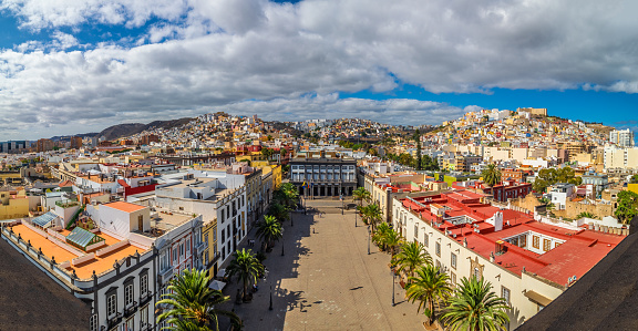 Panoramic view of Las Palmas