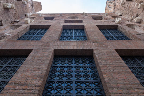 istock Ruins and details from baths of Diocletian 1183696809
