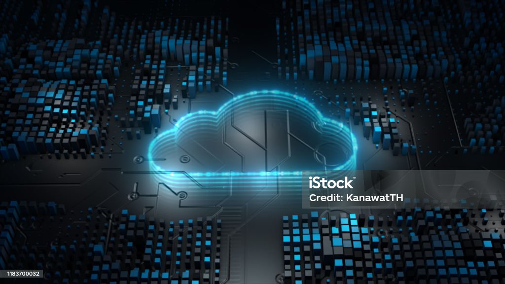 Digital Cloud Computing Ciberseguridad Protección De Redes De Datos  Digitales Concepto De Fondo De Red De Tecnología Futura Foto de stock y más  banco de imágenes de Computación en nube - iStock