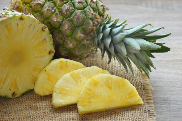 istock slices of fresh pineapple on the table 1183700810