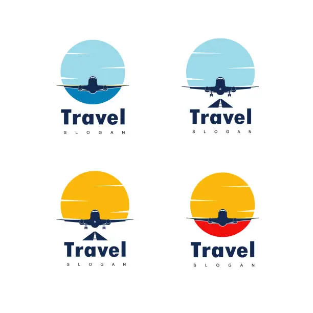 Vector illustration of Travel Logo Design Vector