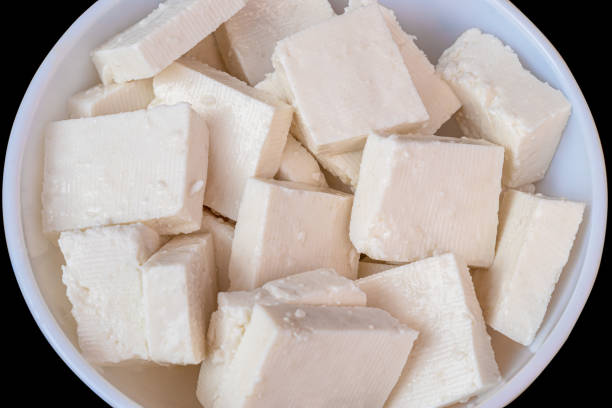 istock Paneer cottage cheese close up 1183707962