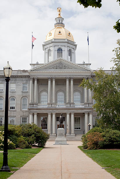New Hampshire State House in Concord  concord new hampshire stock pictures, royalty-free photos & images