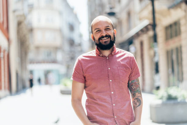 istock Portrait of Cheerful young man 1183712172