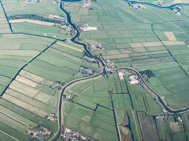 istock High Angle View Of Agricultural Field 1183713635