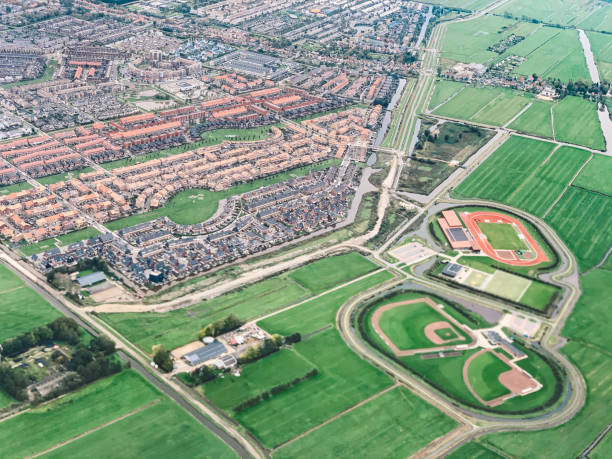 istock High Angle View Of Road Passing Through City 1183713650