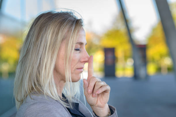 istock Attractive woman taking a moment to relax 1183714425