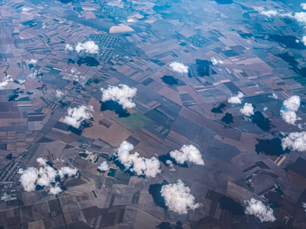 istock High Angle View Of Agricultural Field 1183715547