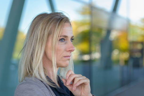 istock Attractive woman taking a moment to relax 1183715823
