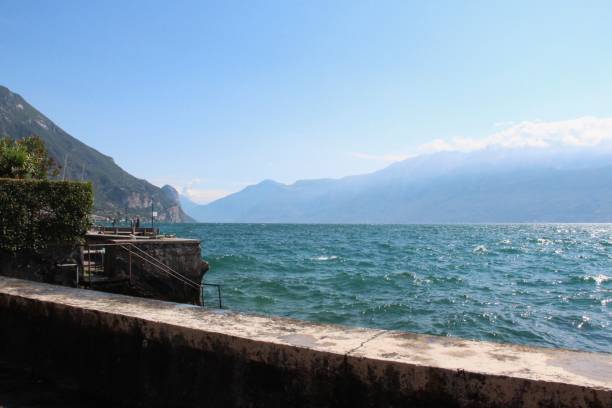 istock Mountains on Lake Garda 1183721232