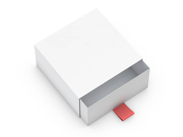 istock White box mock up isolated on white background. 3D 1183723893