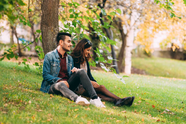 istock Young Couple in Autumn 1183735768