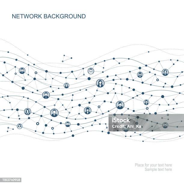 Abstract Network Icon Abstract Network Stock Illustration - Download Image Now - Abstract ...