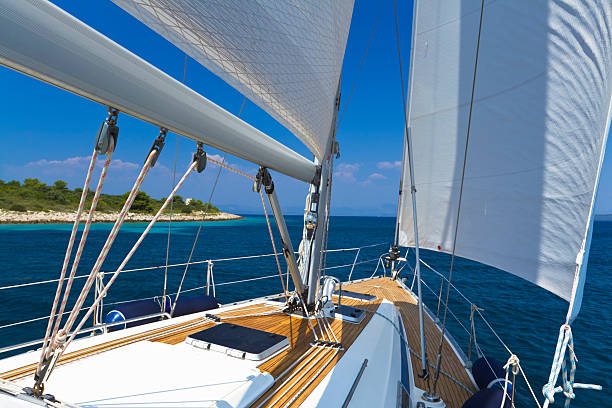 summer sailing in the adriatic sea