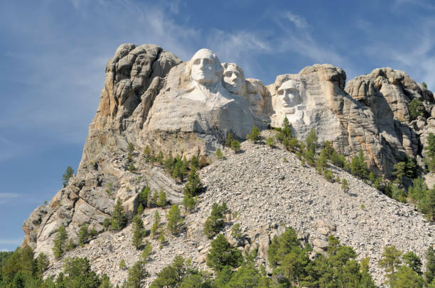 mount rushmore national monument - mt rushmore national monument south dakota president day photos et images de collection