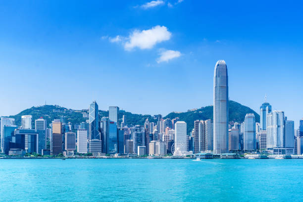 istock Hong Kong harbour view 1183745262