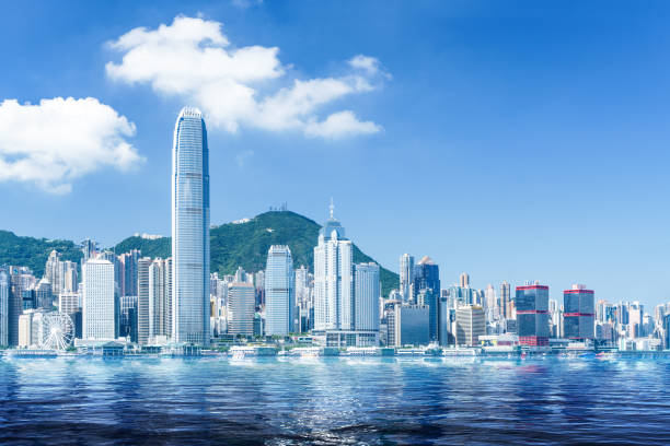 istock Hong Kong harbour view 1183745275