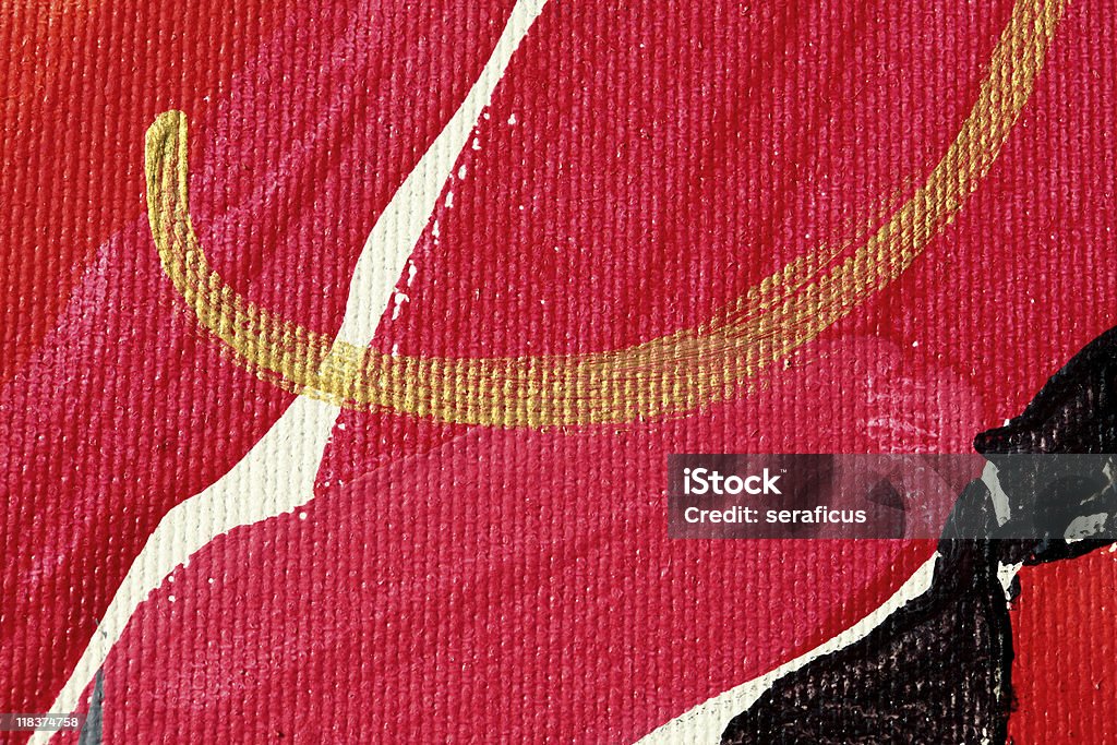 Arco d'oro - Foto stock royalty-free di Acrilico su tela