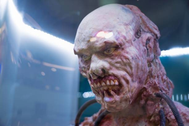 istock Horror Themed Image Of A Scary, Zombie, Halloween background 1183751847
