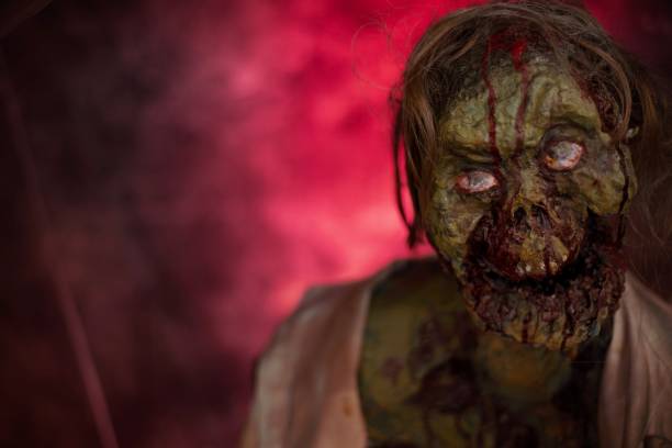 istock Horror Themed Image Of A Scary, Zombie, Halloween background 1183751854