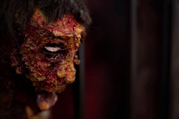 istock Horror Themed Image Of A Scary, Zombie, Halloween background 1183753587