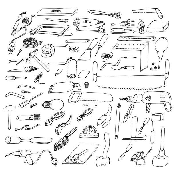Assorted Tool Drawing 3,600+ Tool Box Hand Drawn Stock Photos, Pictures & Royalty-Free Images ...
