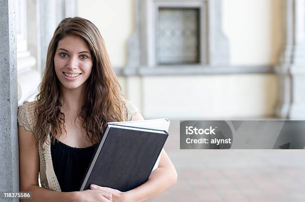 High School Female Student Stock Photo - Download Image Now - Dental Braces, Female High School Student, 18-19 Years