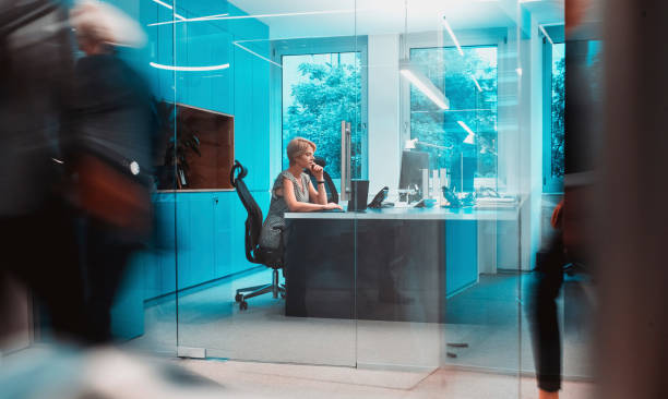 istock Businesswoman Working in The Office 1183759554