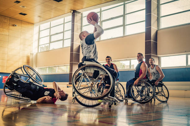 istock Wheelchair basketball 1183759616