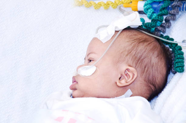 istock Child recuperating after open heart surgery 1183765837