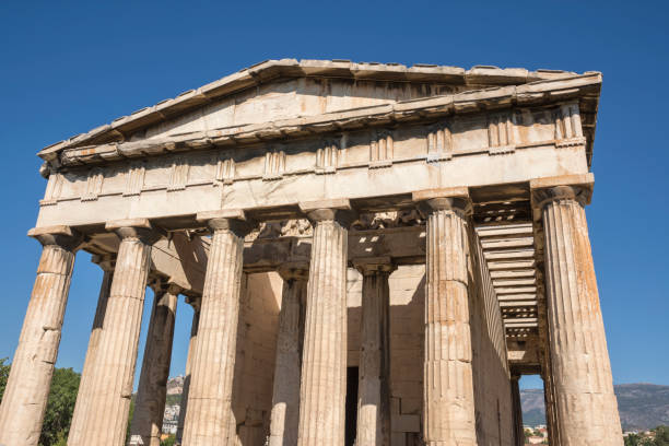 istock Hephaestus Temple in Agora of Athens 1183768242