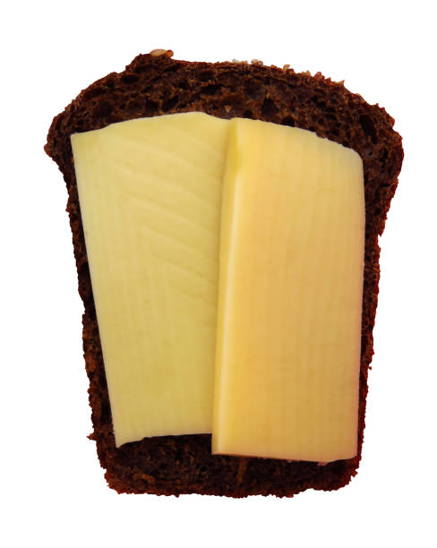 istock Slice of rye bread with butter 1183771880