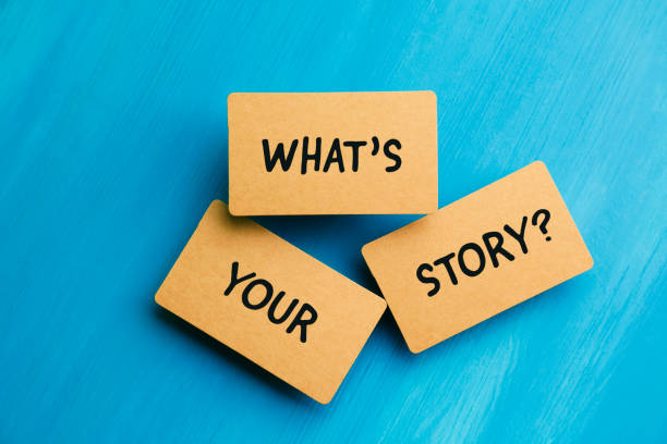The text What's Your Story?