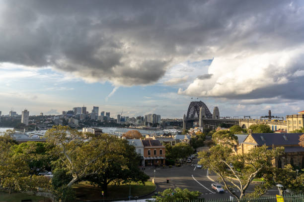 istock The great view around Harbour Bridge in Sydney in Summer 1183776923