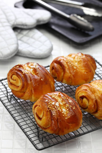 istock Homemade finnish cinnamon rolls 1183779824