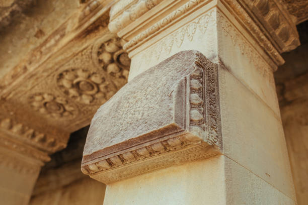 istock Acient Murals and cave paintings on Angkor Wat temple walls 1183783836