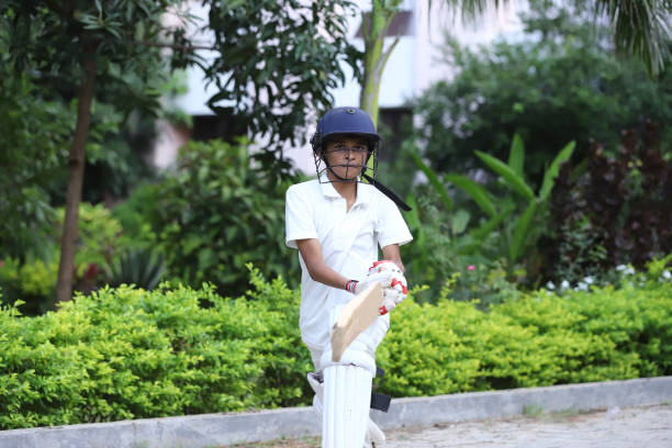 istock This Young Boy from India is Ready to Support his Favorite Cricket Team. 1183784815
