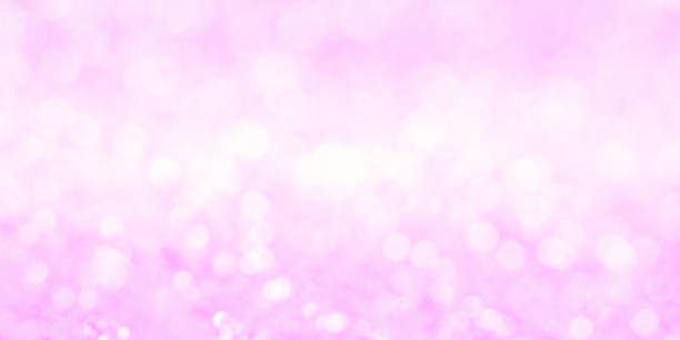 istock Abstract blurred pink tone Christmas lights background 1183785000