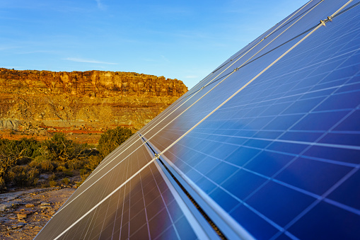 solar-panel-renewable-clean-energy-stock-photo-download-image-now