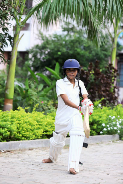 istock This Young Boy from India is Ready to Support his Favorite Cricket Team. 1183786777