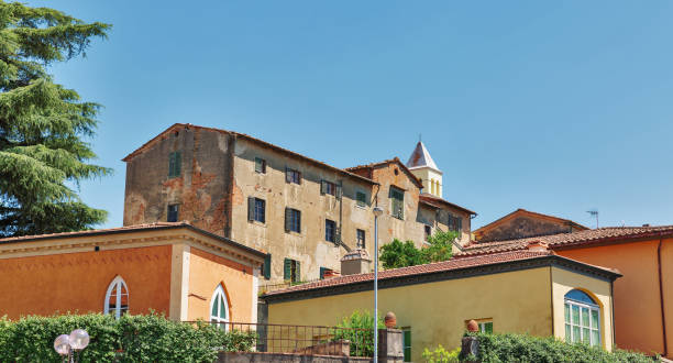 istock Montopoli in Val d'Arno ancient architecture. Tuscany, Italy. 1183786820