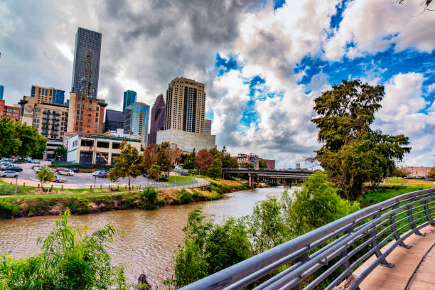 istock Dowtown Houston Along the Buffalo Bayou 1183786888