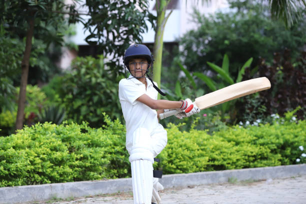 istock This Young Boy from India is Ready to Support his Favorite Cricket Team. 1183788097